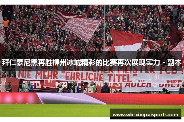 拜仁慕尼黑再胜柳州冰城精彩的比赛再次展现实力 - 副本