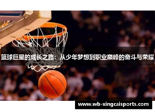 篮球巨星的成长之路：从少年梦想到职业巅峰的奋斗与荣耀